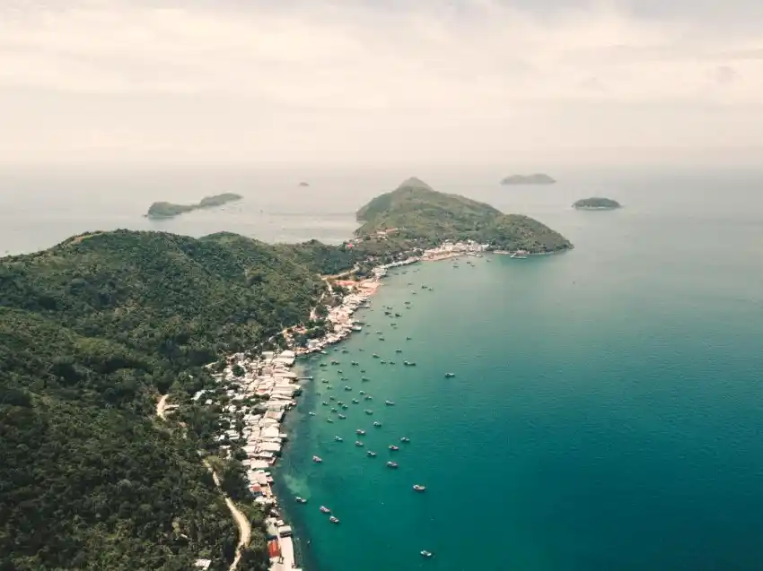 an thoi islands phu quoc aerial drone