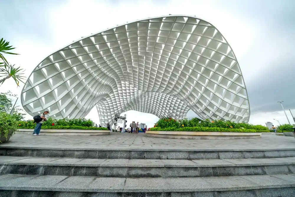 da nang apec park architecture