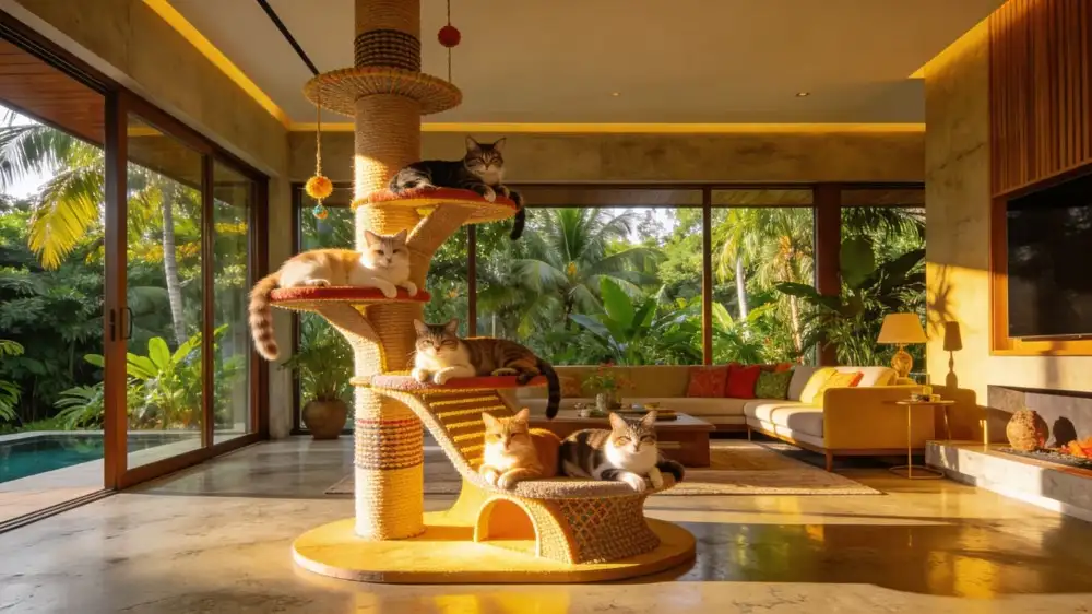 luxury villa living room
