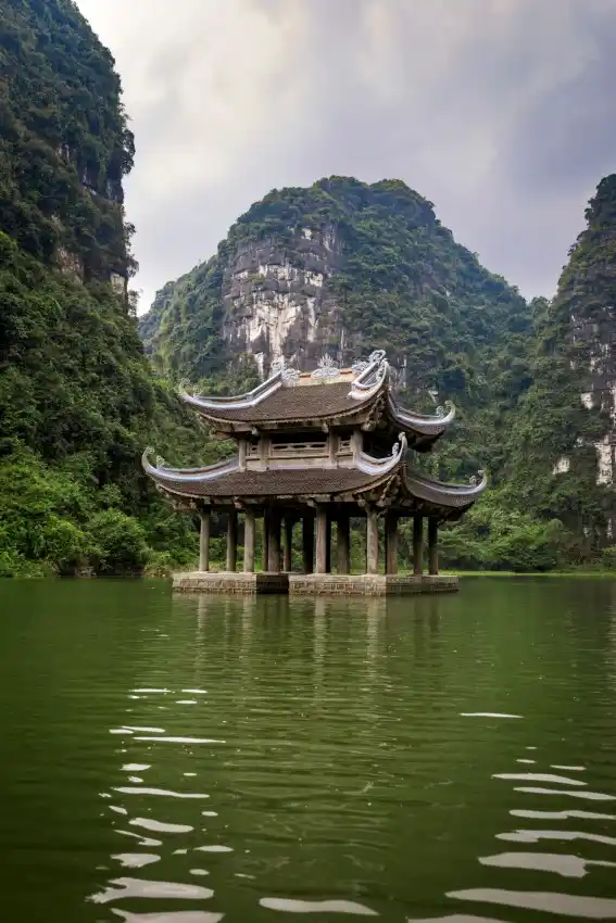 ninh binh limestone karst landscape