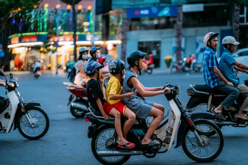 vietnamese scooter culture hanoi street life